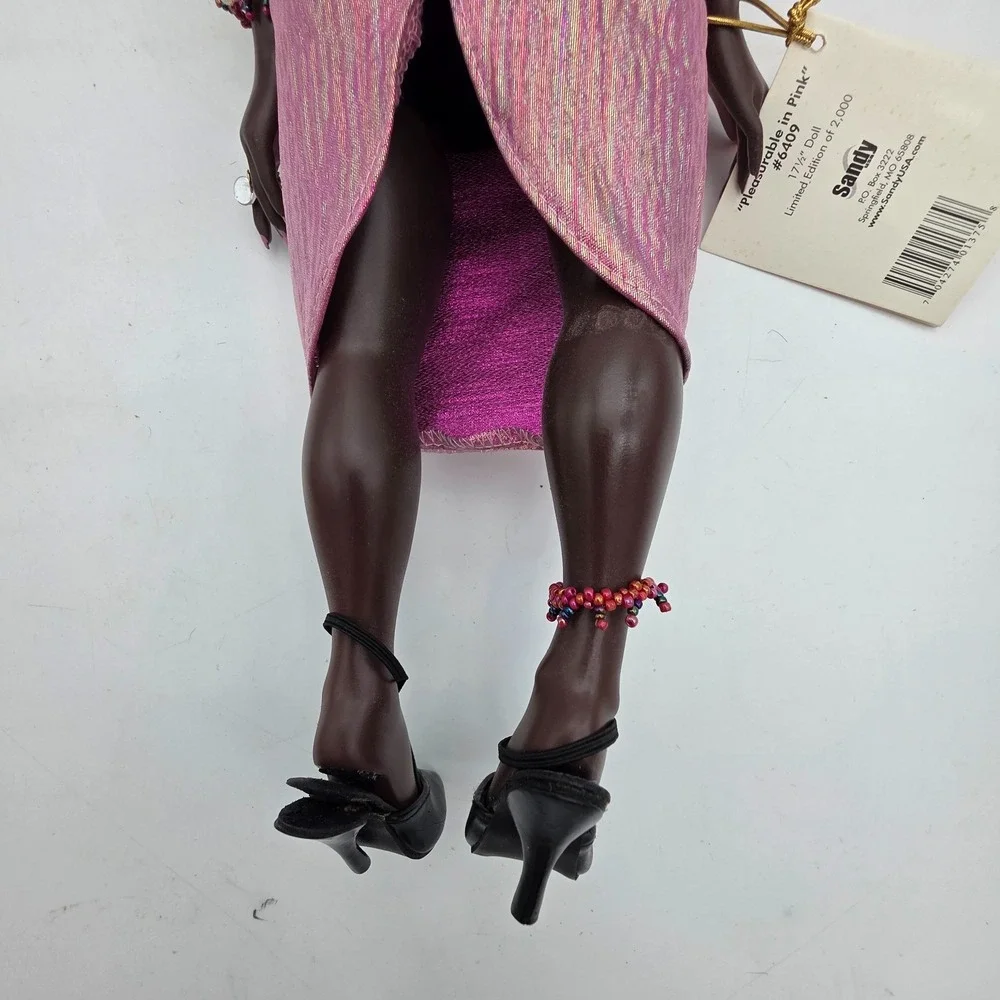 VTG Annie Lee Sass n' Class Pink Collectible Girls Night Out Fashion Doll #6409